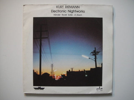 Kurt Riemann ‎– Electronic Nightworks LP Synth Electronic Ambiet