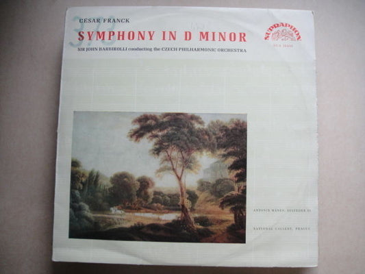 Cesar Franck Symphony in D minor Sir John Barbirolli LP