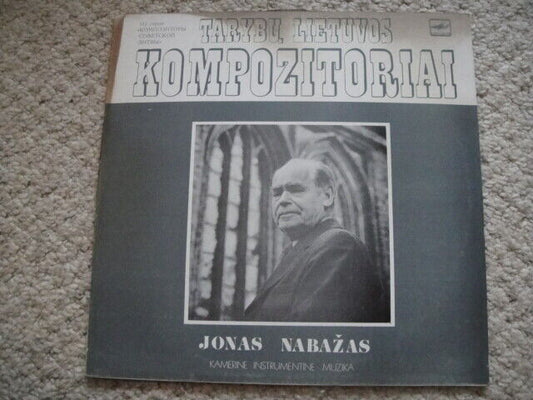 Korys - piano, J.Nabazas:Sonata for Piano op.1931/Quartet 2 for Violins,Cello LP