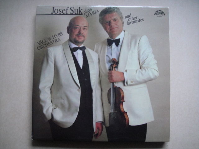 Josef Suk - violin Chopin/Dvorak/Suk/Bernstein/Kreisler LP SUPRAPHON