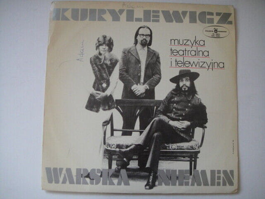 NIEMEN/KURYLEWICZ/WARSKA - Muzyka teatralna i telewizyjna LP Prog/Folk/Fusion