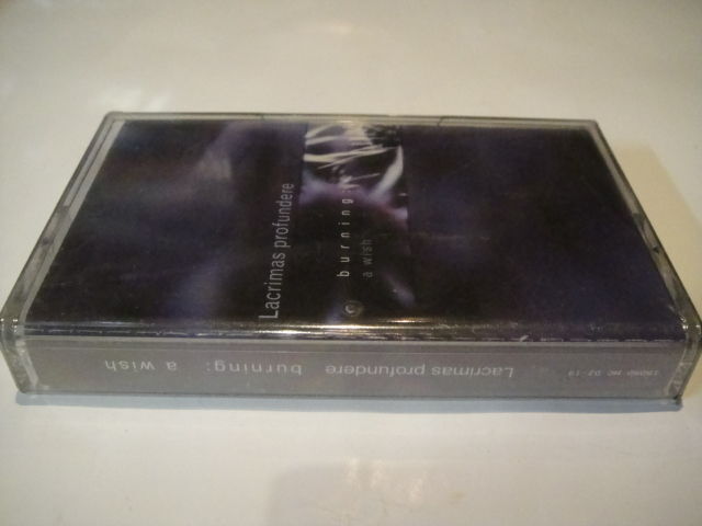 Lacrimas Profundere Burning: A Wish TAPE/Cassette SEALED Russian