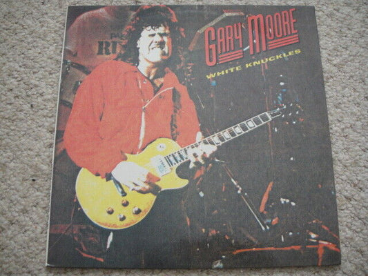 Gary Moore ‎– White Knuckles RUSSIAN/SOVIET press Different  LP