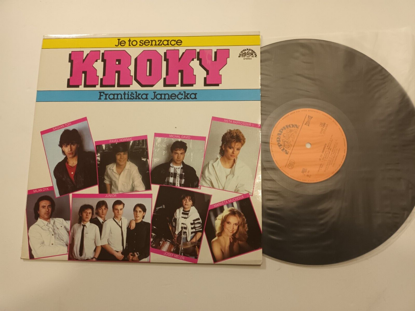 Kroky Frantiska Janecka – Je To Senzace LP Czechoslovakia