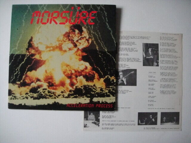 Morsüre – Acceleration Process LP Devil's Rec– MAD 2014 France THRASH Old School