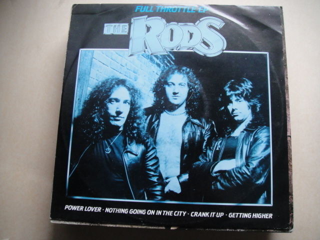 THE RODS FULL THROTTLE 12', RARE DIO BLACK SABBATH