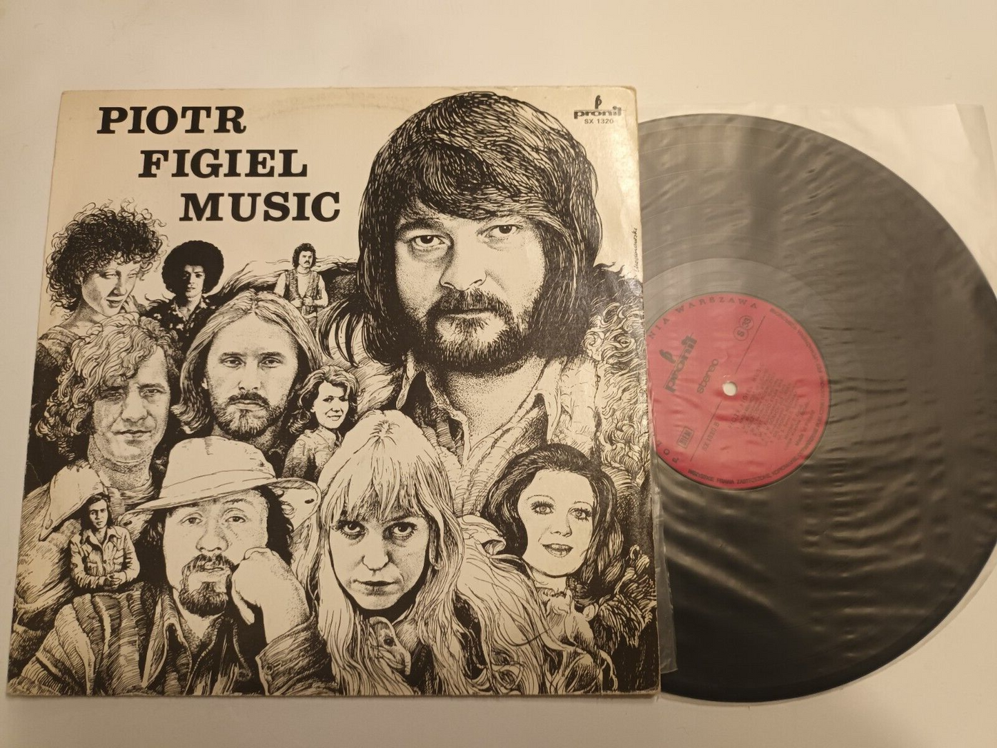 Piotr Figiel – Piotr Figiel Music LP Pronit – SX 1320 Poland 1976 Funk/Soul