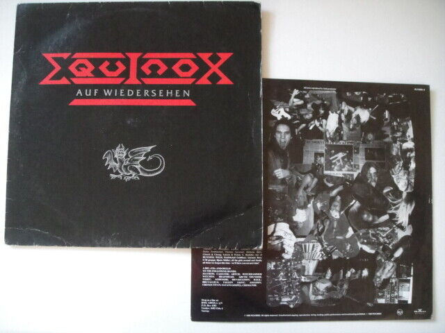 Equinox ‎– Auf Wiedersehen LP RCA ‎– PL 74258 Norway 1989 ORIGINAL