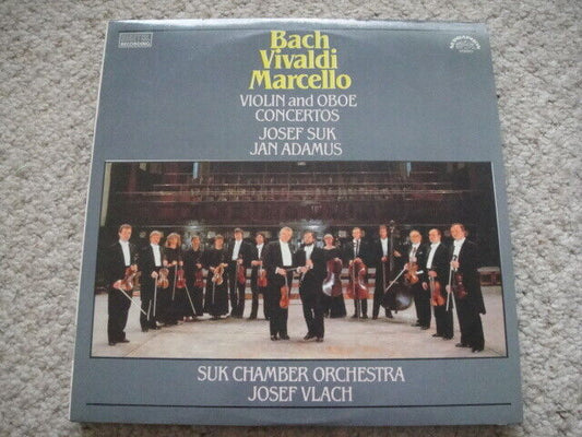 Violin – Josef Suk LP Bach: Concerto In D Minor/Vivaldi:Concerto/Marcello