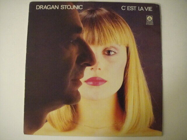 Dragan Stojnic – C' Est La Vie LP PGP RTB - 2121425 Yugoslavia 1983 Serbian Sing