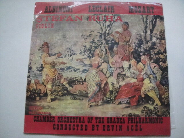 Stefan Ruha - violin Albioni Leclair Mozart LP ROMANIA