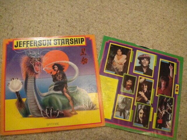 Jefferson Starship ‎– Spitfire LP Grunt ‎– BFL1-1557 USA 1976