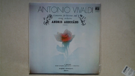 Andris Arnicans - bassoon, VIVALDI:FOUR CONCERTOS LP