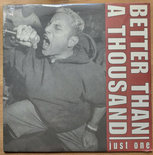 Better Than A Thousand - Just One LP Revelation - Rev:60 USA 1997 Youth Of Today