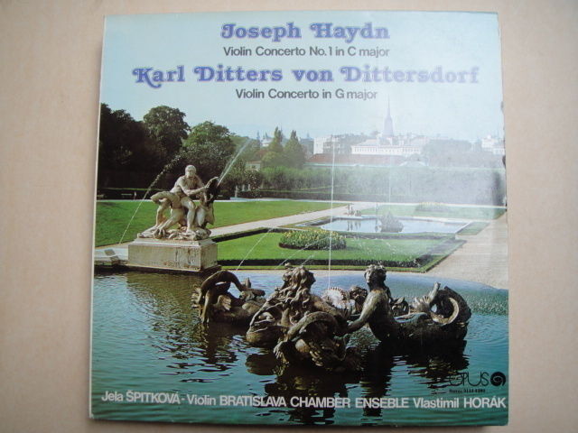 J . Spitkova - violin HAYDN Dittersdorf LP Opus