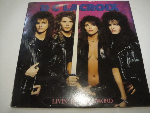 D.C. Lacroix ‎– Livin' By The Sword LP US Hard Female Vocal