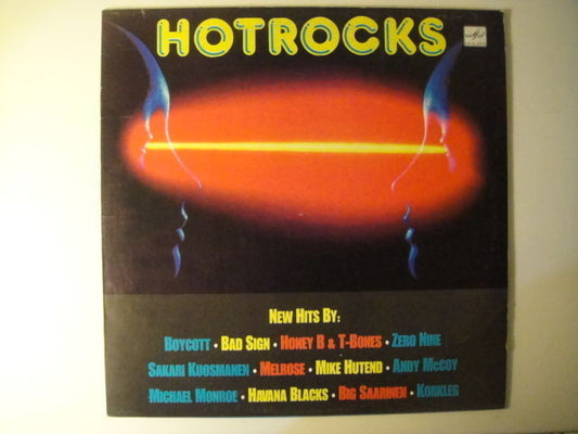 HOTROCKS - Boycott/Roadrunner, Bad Sign/Save That Dress,Honey B & The T-Bones LP