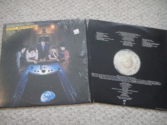 Wings ‎– Back To The Egg STICKER LP Columbia ‎– FC 36057 USA 1979