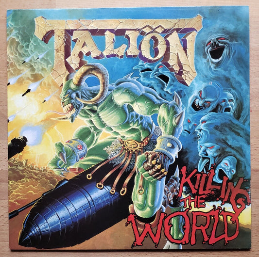 Taliön/Talion ‎– Killing The World LP 1989 UK Thrash