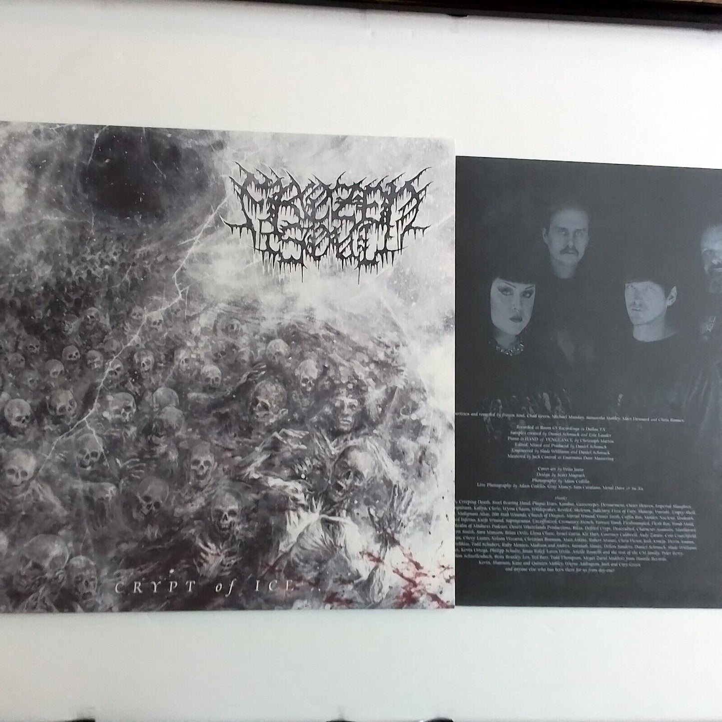 Frozen Soul – Crypt Of Ice LP Century Media – 19439781741 Germany 2021 BLOOD