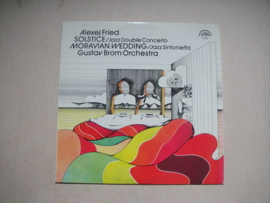 Alexej Fried ‎– Solstice / Moravian Wedding LP Jazz SUPRAPHON