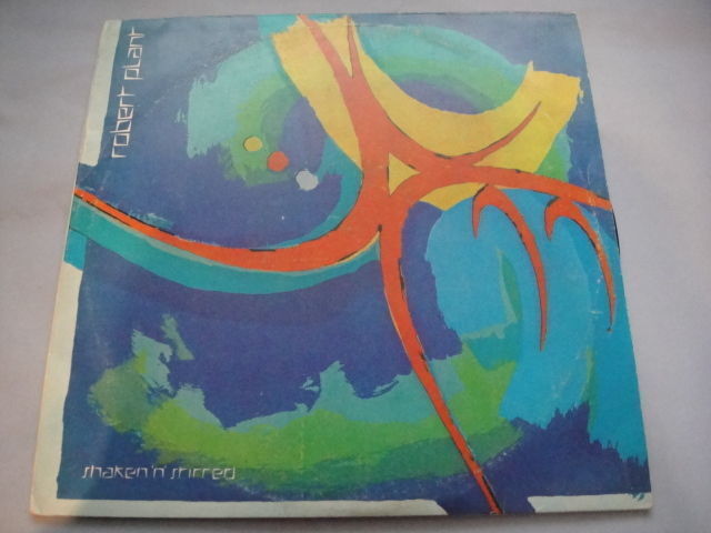 Robert Plant ‎– Shaken 'N' Stirre LP PERU Press !!!! MACHU PICCHU Spanish Titles