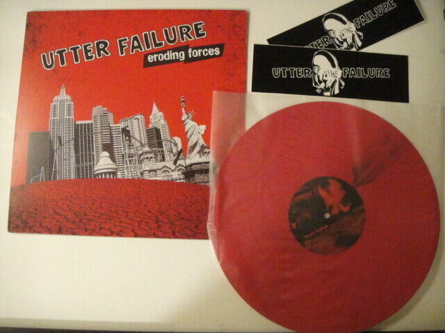 Utter Failure ‎– Eroding Forces LP Lost Cat Records ‎– LC-24 USA 2013 PUNK/Emo