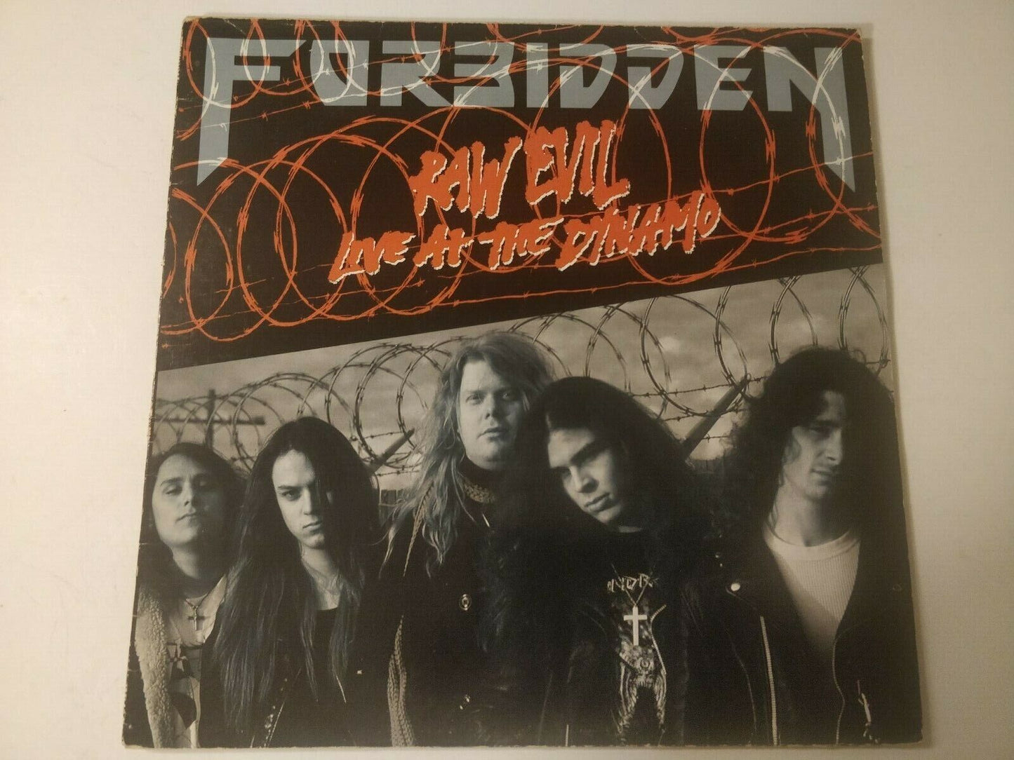 Forbidden – Raw Evil - Live At The Dynamo LP Under One Flag – 12 FLAG108 UK 1989