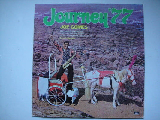 JOE GOMES - Journey'77 India CLARIONET SAXOPHONE Rare LP BOLLYWOOD