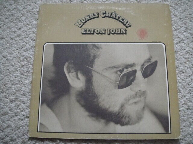 Elton John ‎– Honky Chateau USA 1972 Textured/Envelope Gatefold LP