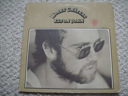 Elton John ‎– Honky Chateau USA 1972 Textured/Envelope Gatefold LP