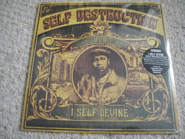 I Self Devine ‎– Self Destruction 2LP SEALED Old School HIP/HOP Rap