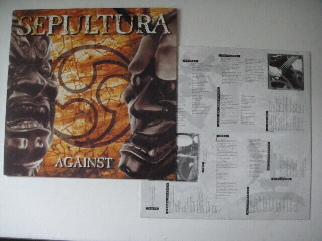 Sepultura – Against LP  Roadrunner Records – RR 8700-1 Netherlands 1998