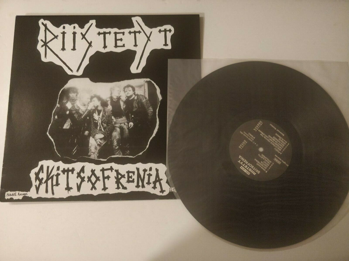 Riistetyt ‎– Skitsofrenia LP Höhnie Records ‎– HÖ-074 Germany 2004