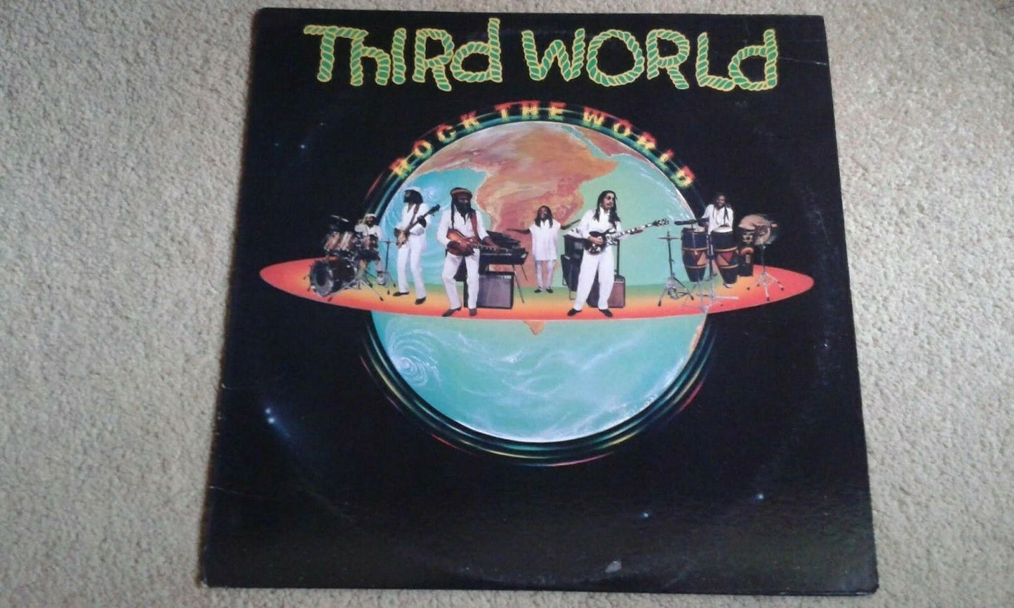 Third World ‎– Rock The World PROMO LP Reggae USA