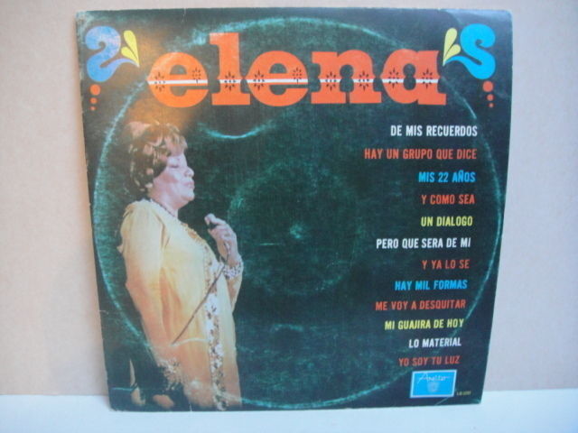 Elena Burke CUBA Latin Jazz LP 1968