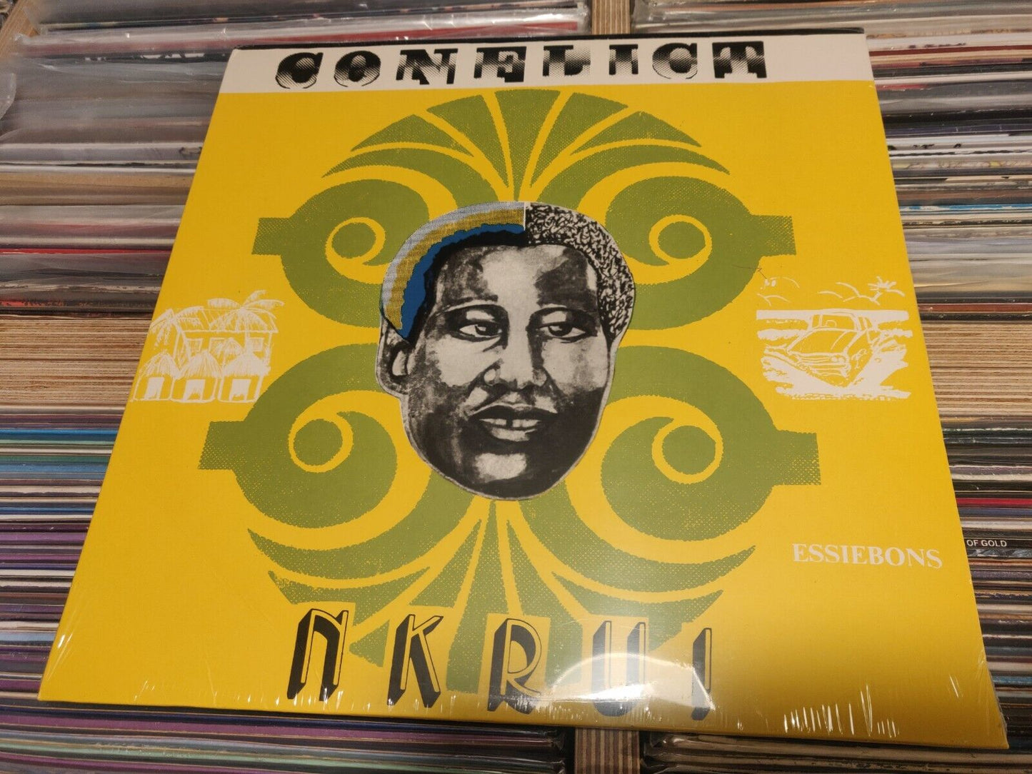 Ebo Taylor & Uhuru Yenzu ‎– Conflict Nkru! AFROBEAT/FUNK/Highlife LP Sealed 2013