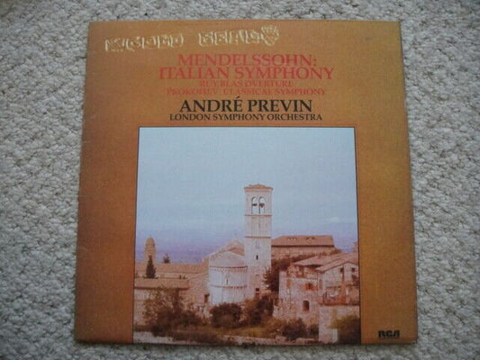 Andre Previn - conductor, Mendelssohn: Italian Symphony/Prokofiev:Classical