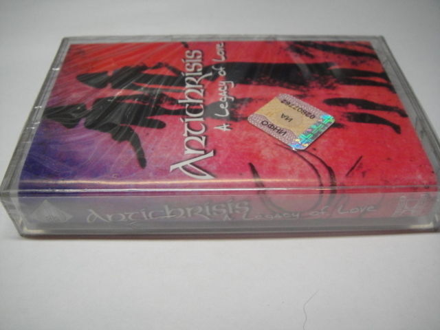 Antichrisis ‎– A Legacy Of TAPE/Cassette SEALED Russian