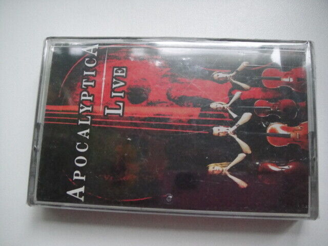 Apocalyptica ‎– Live TAPE/Cassette SEALED Russian