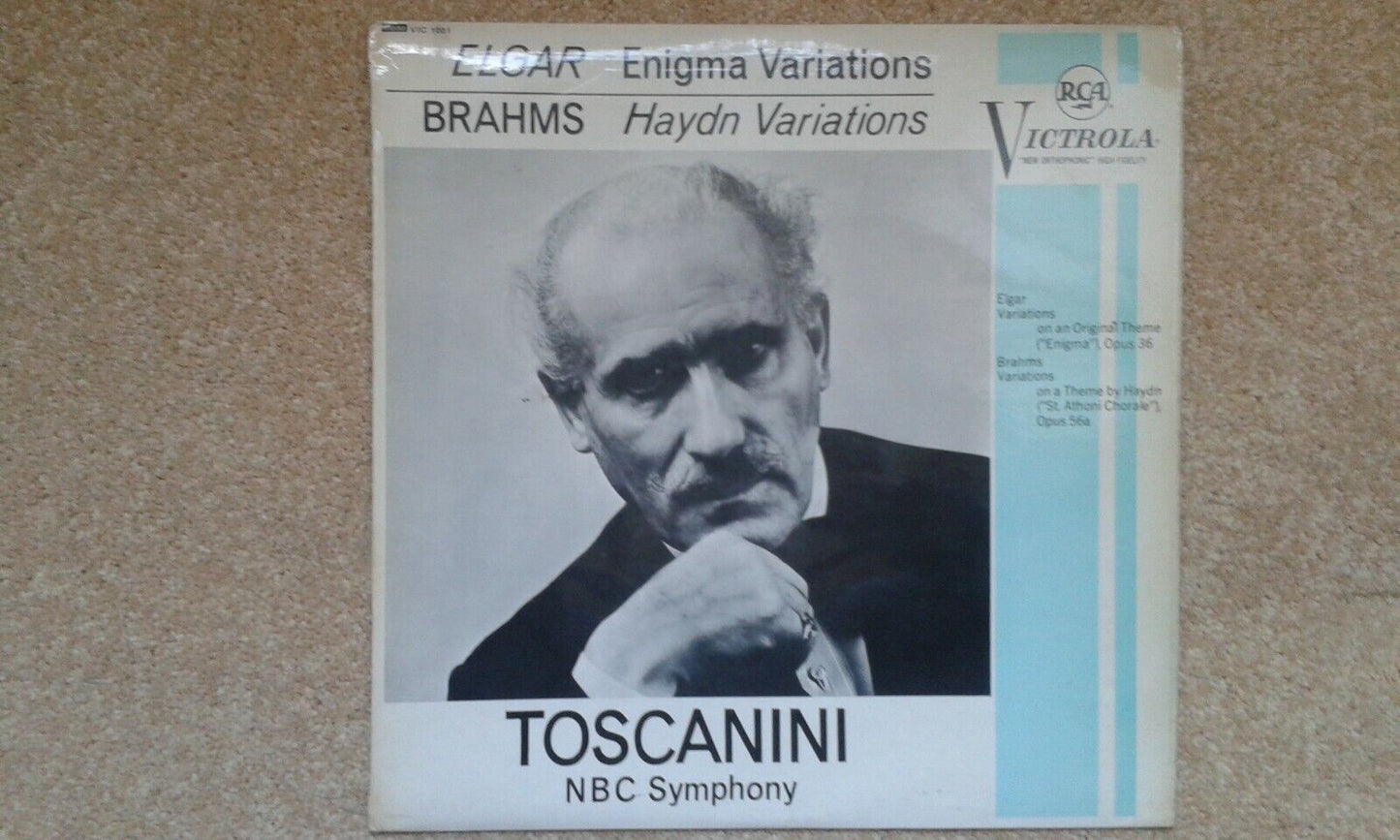 Elgar:Enigma Variations, Op. 36/Brahms: Variations On A Theme By Haydn TOSCANINI