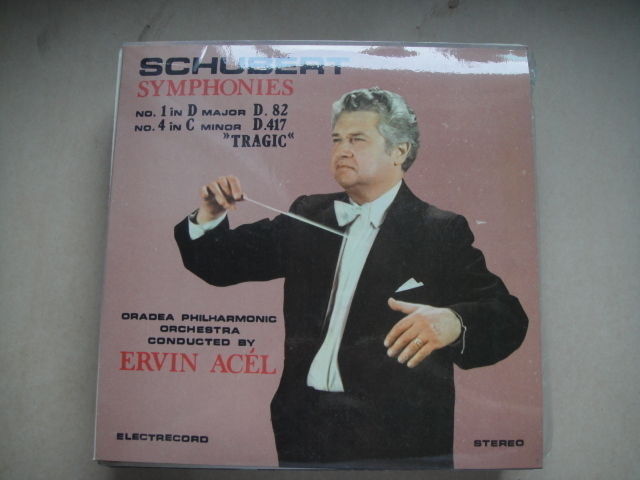 Ervin Acel Symphony: no.1, no.4 LP