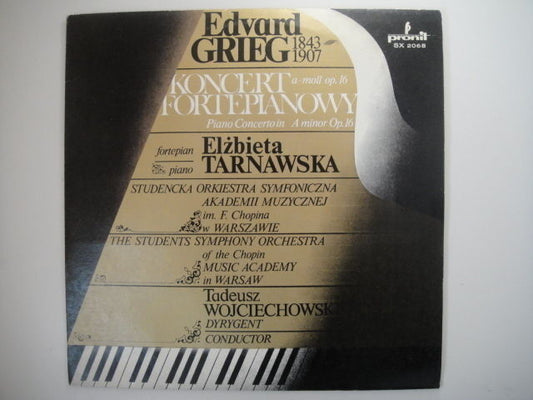 Elizaveta Tarnawska - piano GRIEG: Piano Concerto in A minor op.16 LP Pronit