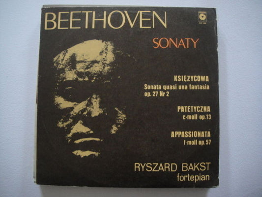 Richard Bakst - piano, Beethoven: SONATA:cis-moll Op. 27/ Op. 13/APPASSIONATA LP