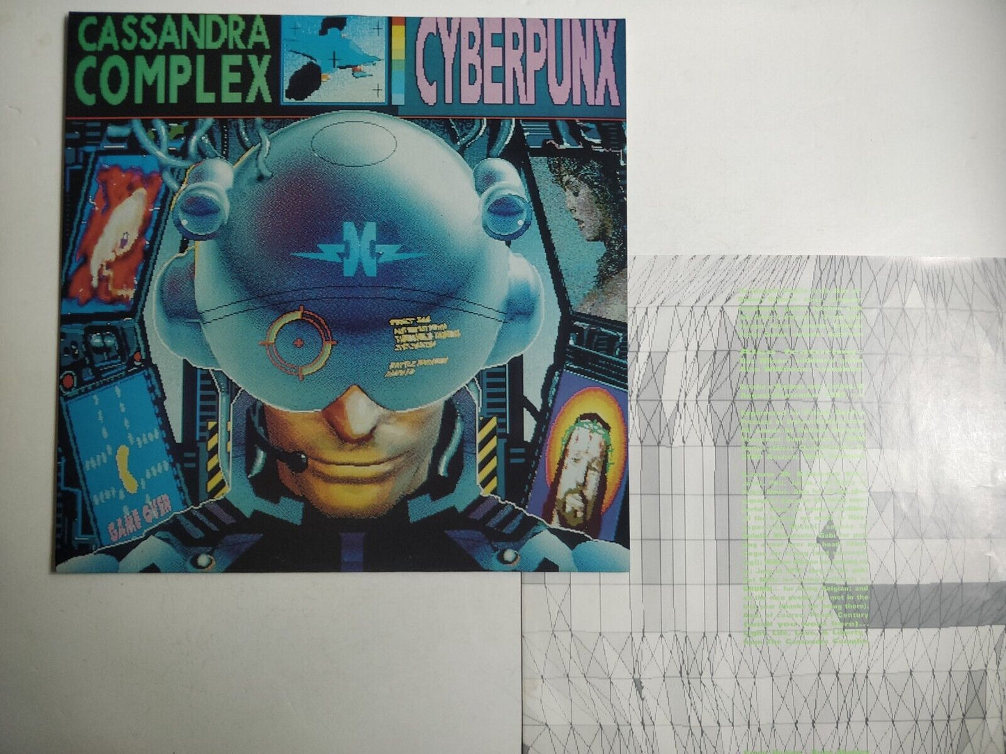 The Cassandra Complex – Cyberpunx LP Play It Again Sam Rec. – BIAS 148 Belgium