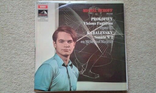 Michel Beroff - piano, Prokofiev:Visions Fugitives/Kabalevsky:Sonate No. 2 LP