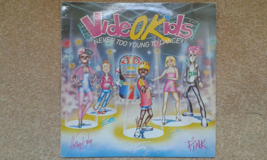 Video Kids  ‎– Never Too Young To Dance! LP Disco