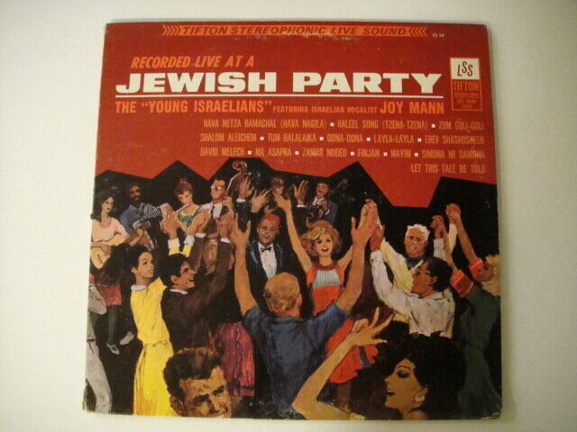 The Young Israelians feat. Joy Mann – Live At A Jewish Party LP