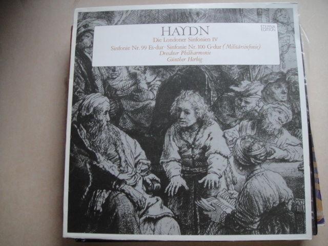 Haydn London Symphonies 99,100 LP Etrena Blue