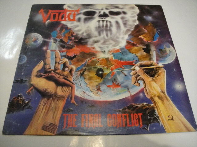 Vodu  – The Final Conflict LP Thrash BRASIL Rock Brigade Records ‎– RBR 030/87